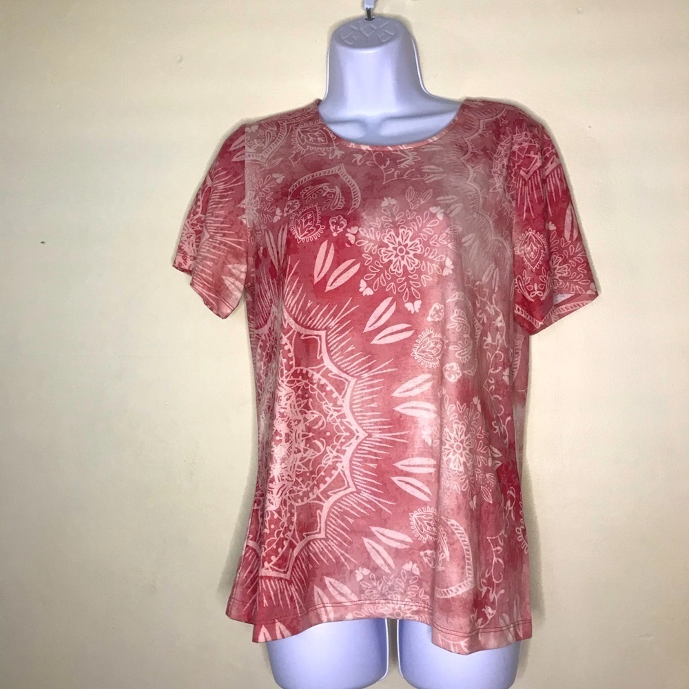 Christopher & Banks Medallion Burnout Tee - Picture 13 of 16